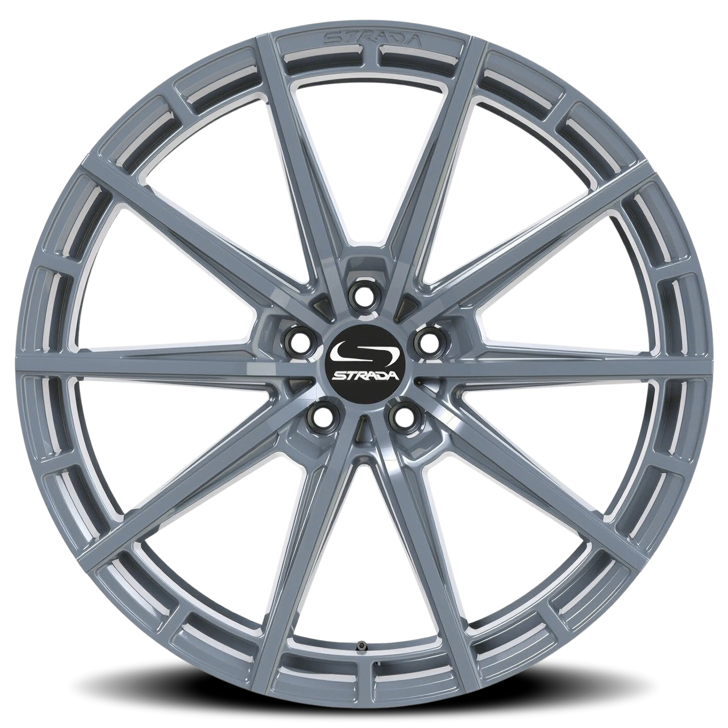 Strada Palo 22x9 5x114.3 +30 Concrete - Image 3