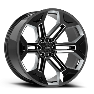 Torque Wheels TW405C Pulse 24x11 6x135 -32 Black