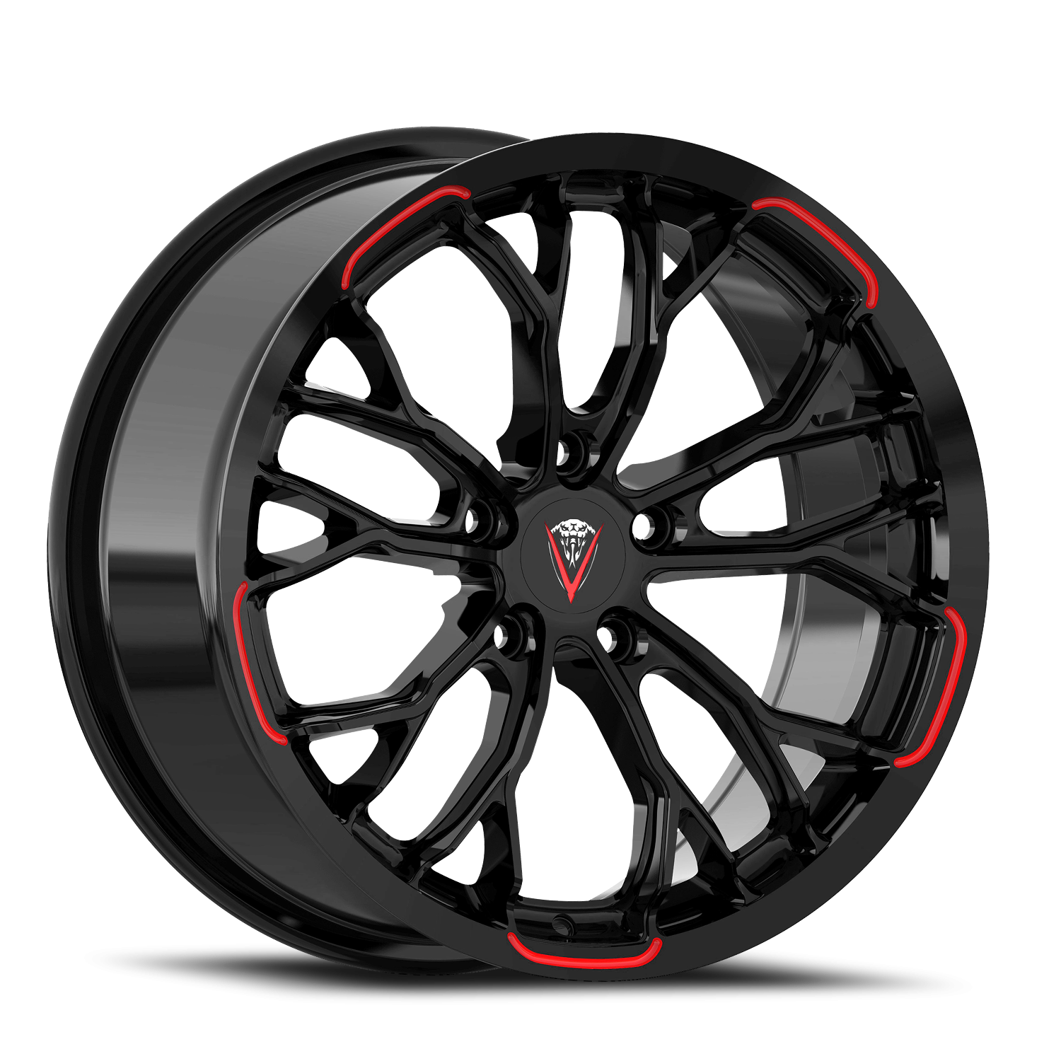 Venom Sport 53 20x8.5 5x114.3 +35 Black