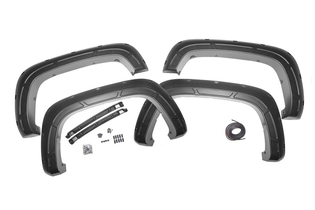 Rough Country Sport Fender Flares GXN Deep Bronze Chevy Silverado 2500 HD/3500 HD (20-26)