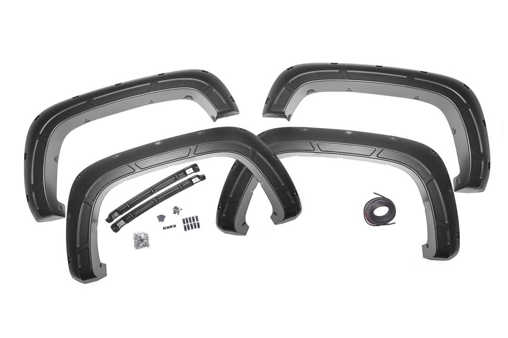 Rough Country Sport Fender Flares GXP Lakeshore Blue Chevy Silverado 2500 HD/3500 HD (20-26)