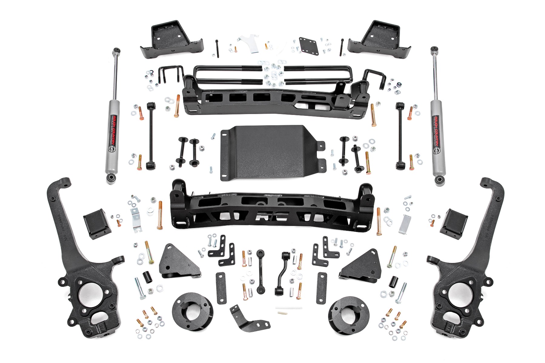 Rough Country 6 Inch Lift Kit Nissan Titan 4WD (2017-2024)