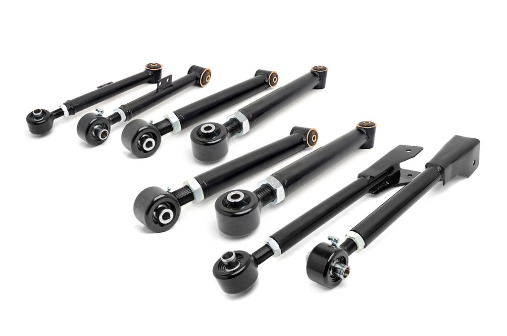 Rough Country X-Flex Control Arms Complete Set Jeep Wrangler TJ (97-06)/Wrangler Unlimited (04-06)