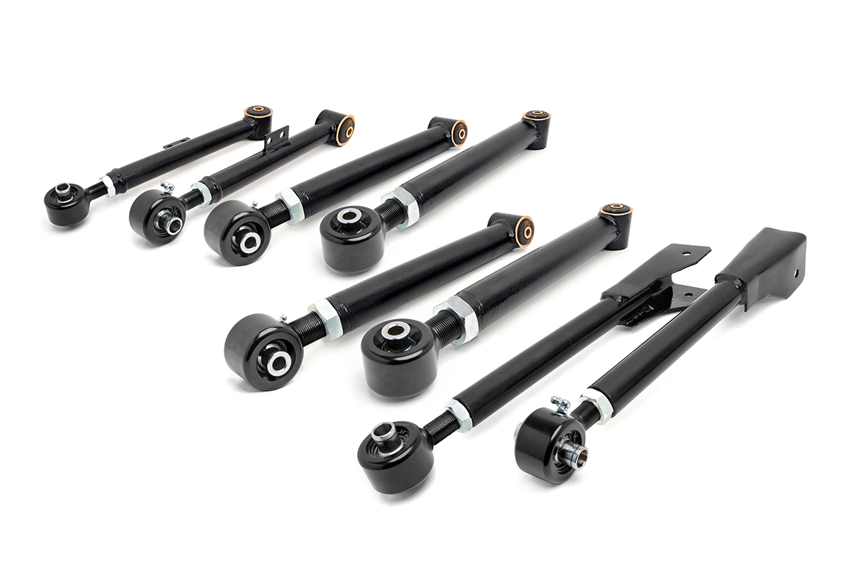 Rough Country X-Flex Control Arms Complete Set Jeep Wrangler TJ (97-06)/Wrangler Unlimited (04-06)
