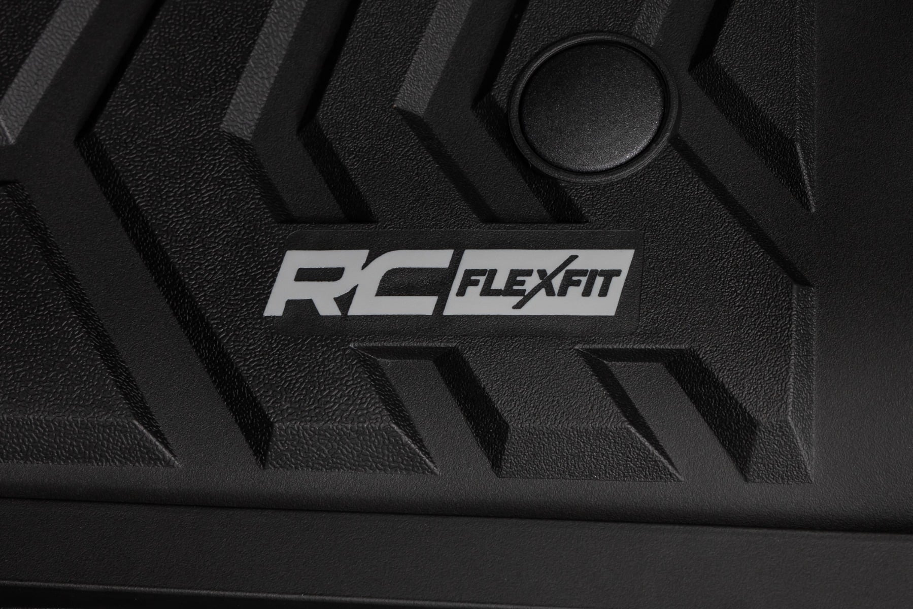 Rough Country Flex-Fit Floor Mats Front and Rear Ford F-250/F-350 Super Duty (17-26)