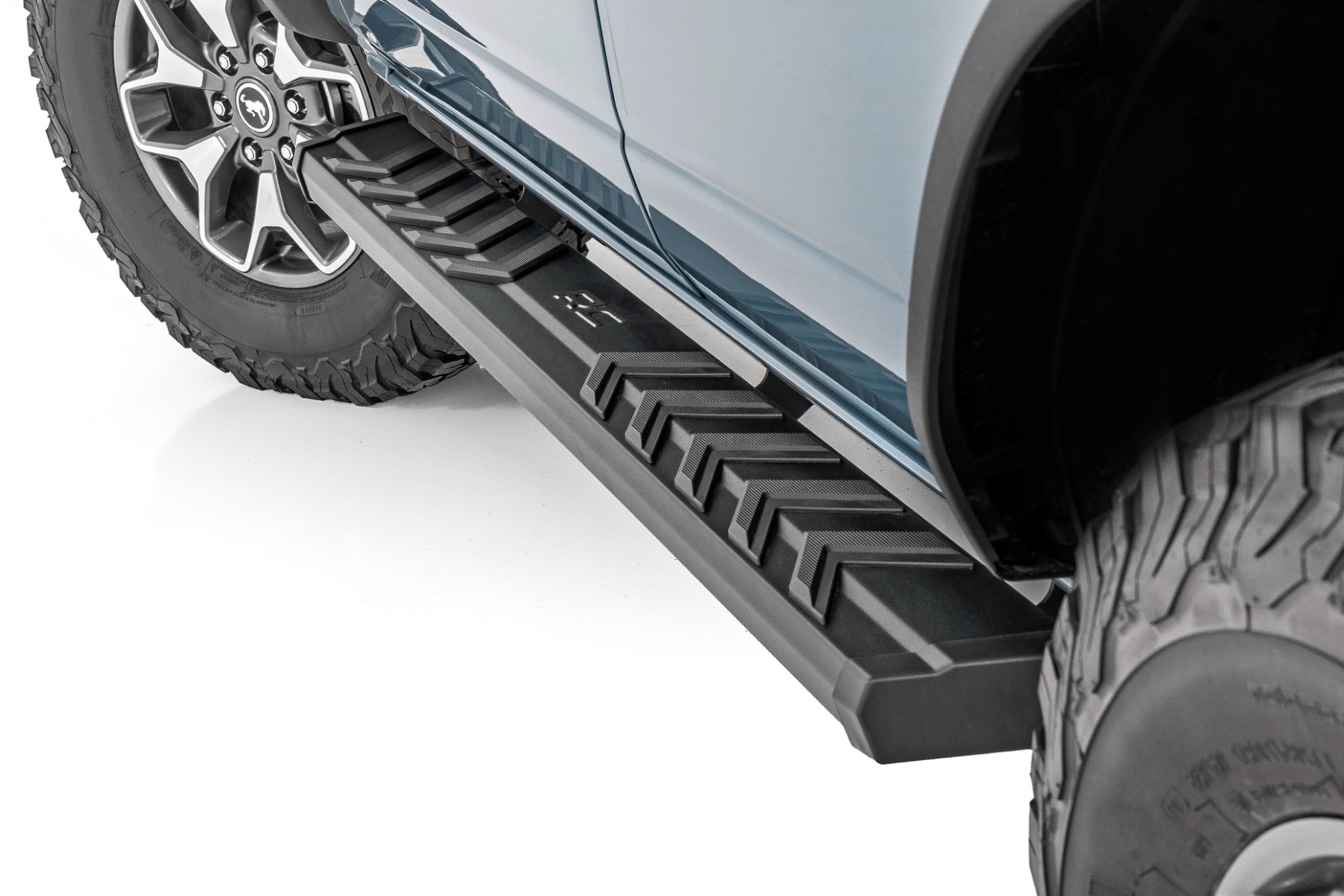 Rough Country BA2 Running Boards Side Step Bars 4-Door Ford Bronco 4WD (2021-2026)