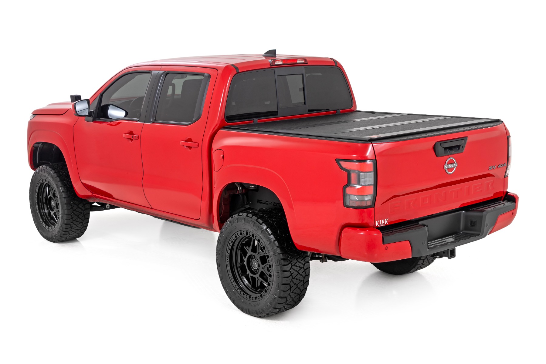 Rough Country Hard Low Profile Bed Cover 5β² Bed w/Cargo Mgmt Nissan Frontier (22-26)