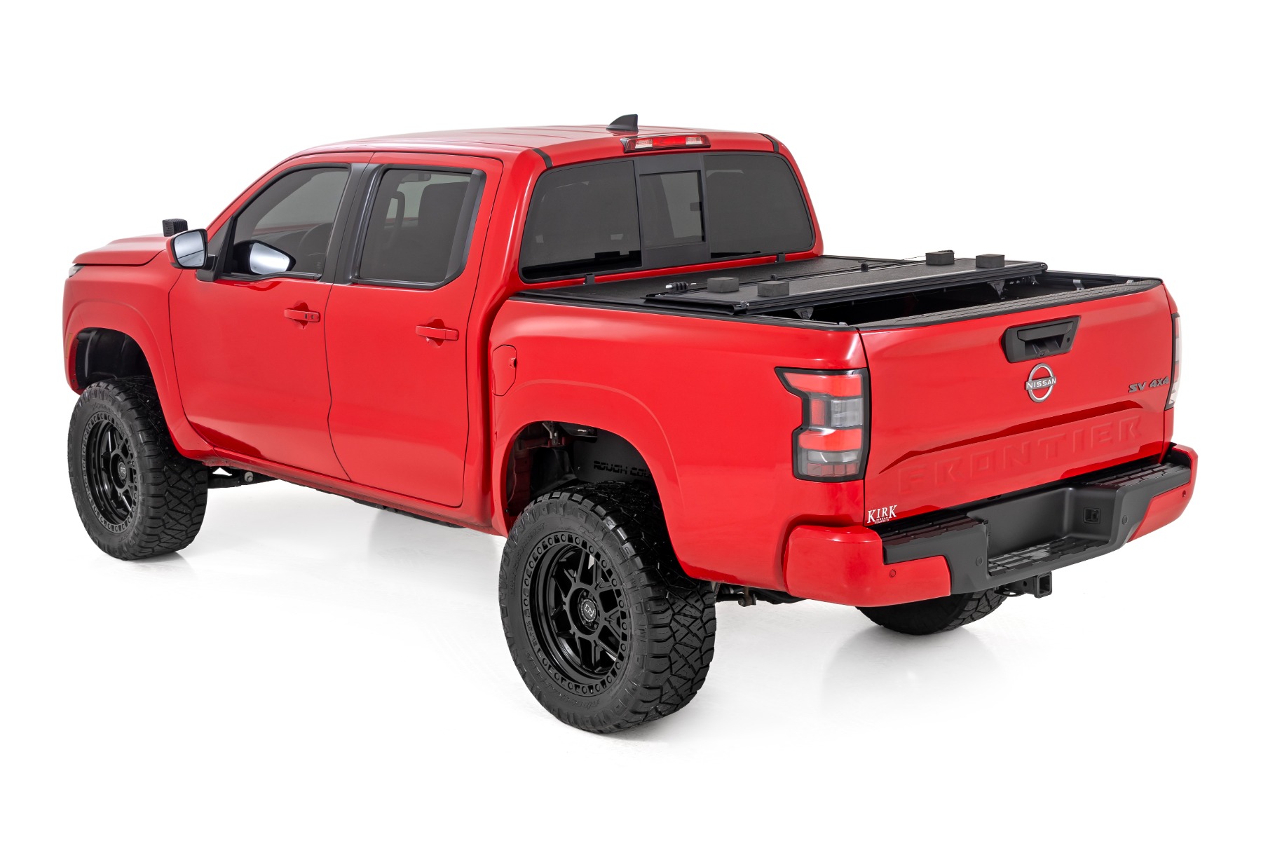 Rough Country Hard Low Profile Bed Cover 5β² Bed w/Cargo Mgmt Nissan Frontier (22-26)