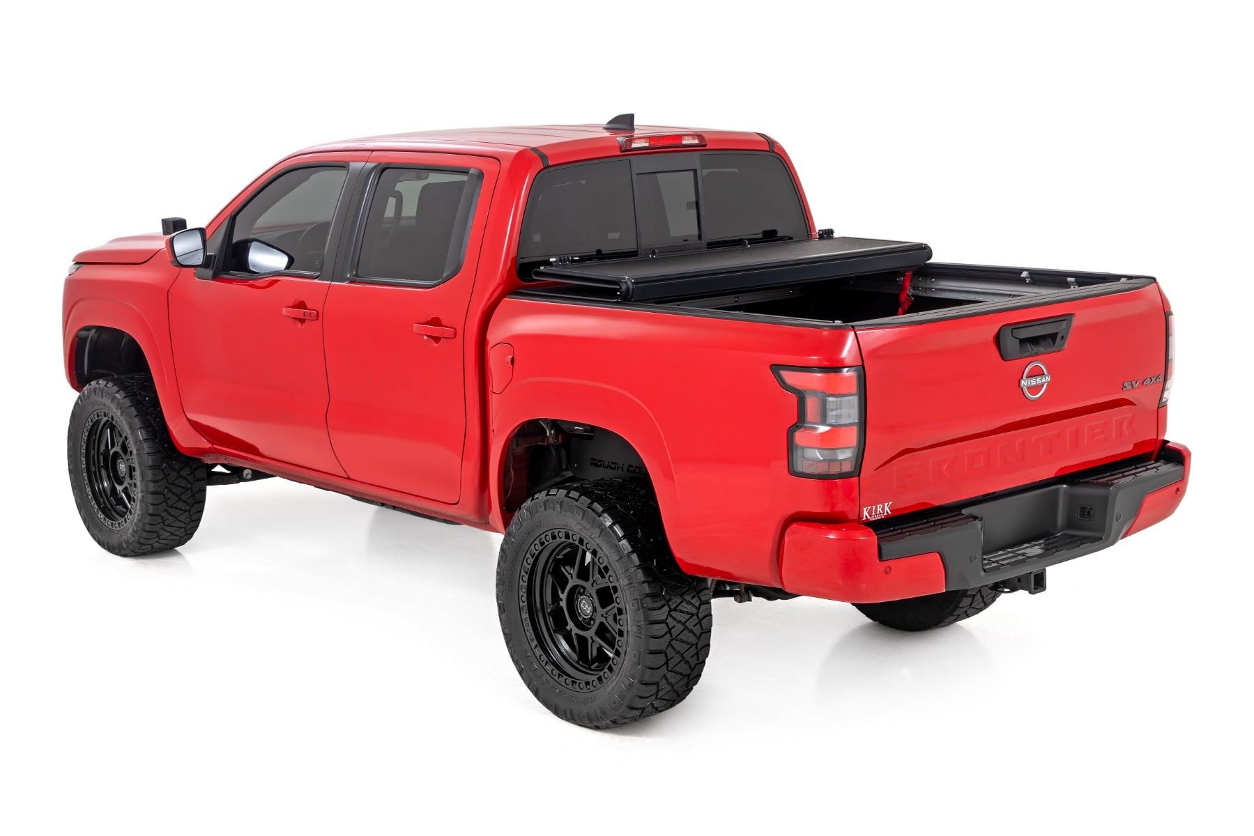 Rough Country Hard Low Profile Bed Cover 5β² Bed w/Cargo Mgmt Nissan Frontier (22-26)