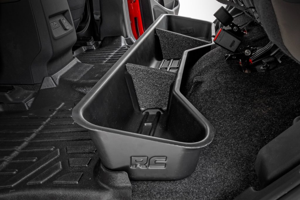 Rough Country Under Seat Storage Crew Cab Nissan Frontier 2WD/4WD (2005-2026)