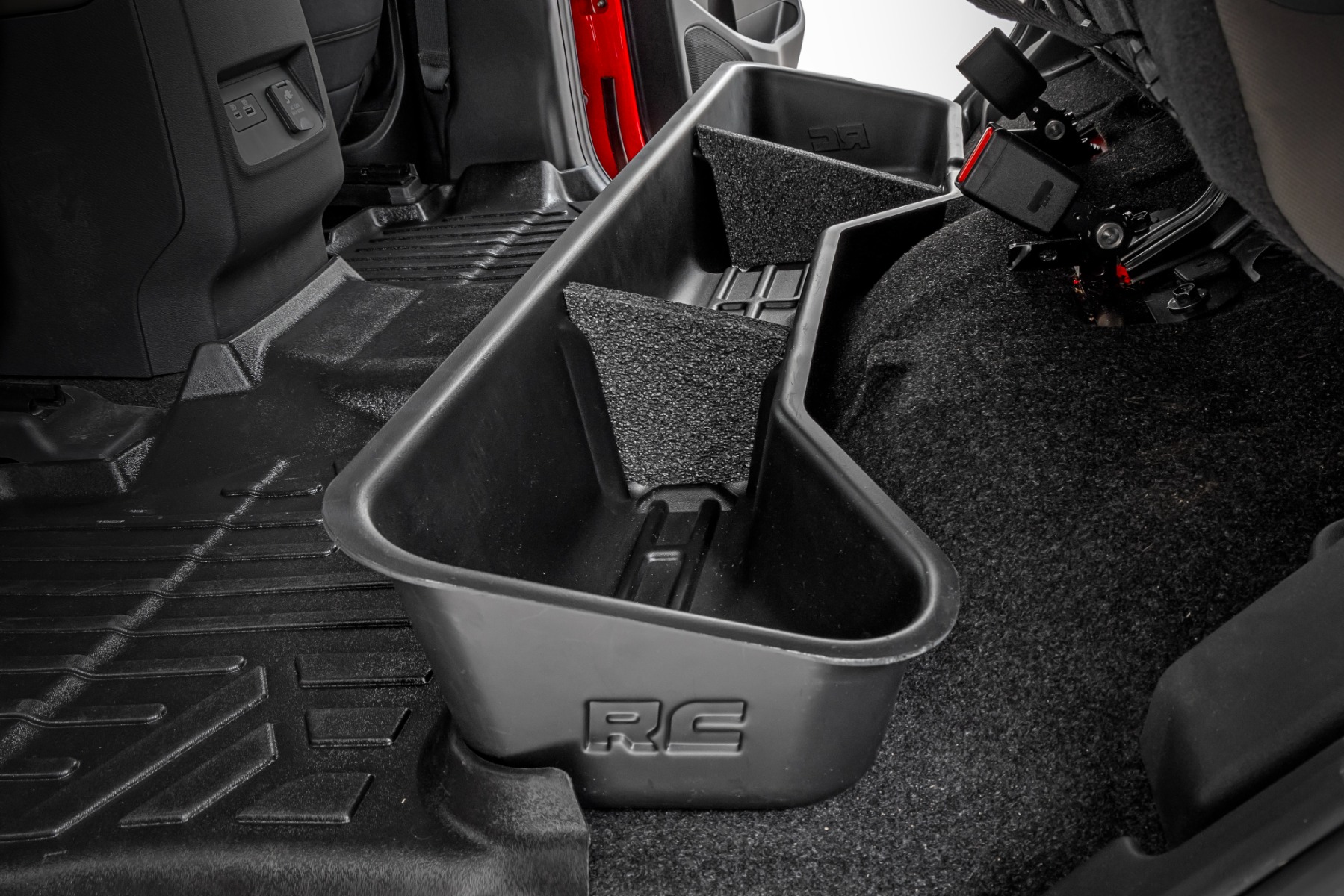 Under Seat Storage | Crew Cab | Nissan Frontier 2WD/4WD (2005-2026) — Rough Country