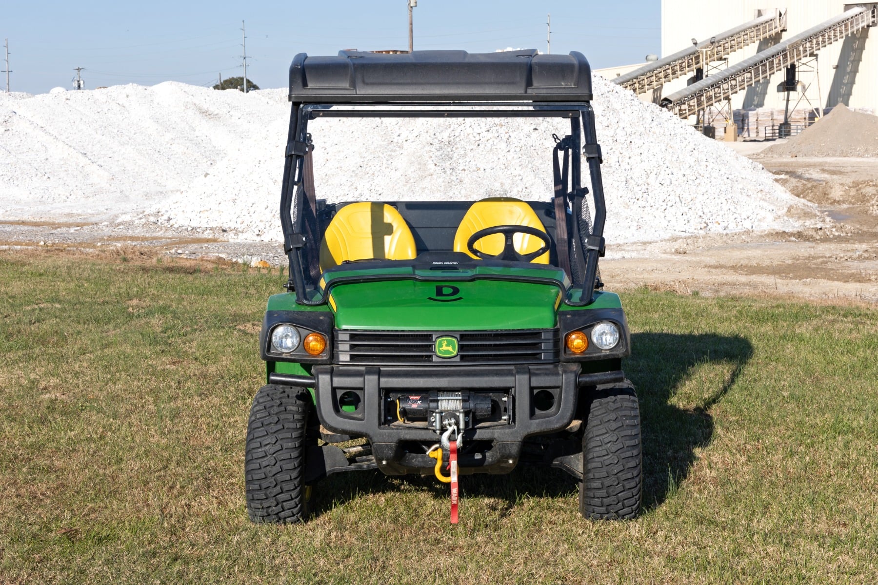 Rough Country Full Windshield Scratch Resistant John Deere Gator XUV 825