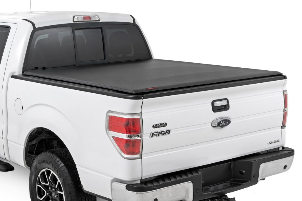 Rough Country Soft Roll Up Bed Cover 5’7″ Bed Ford F-150 2WD/4WD (2004-2014)