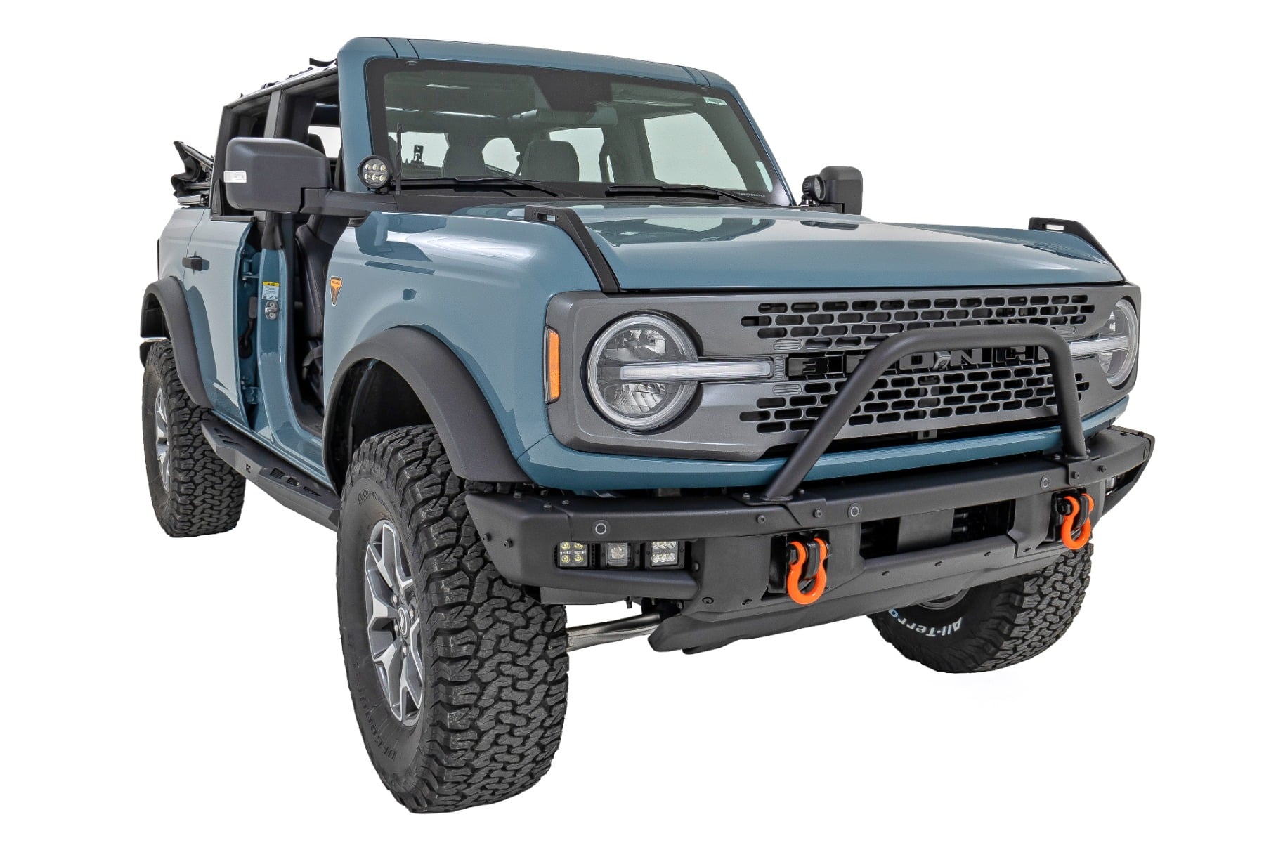 Rough Country Safari Bar OE Modular Steel Ford Bronco 4WD (2021-2026)