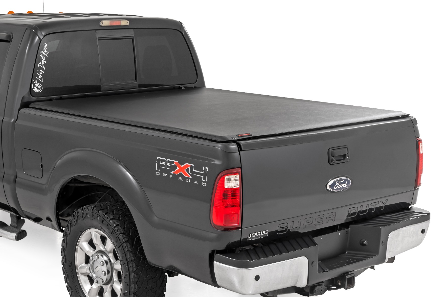 Rough Country Soft Roll Up Bed Cover 6β10β Bed Ford F-250/F-350 Super Duty (99-16)