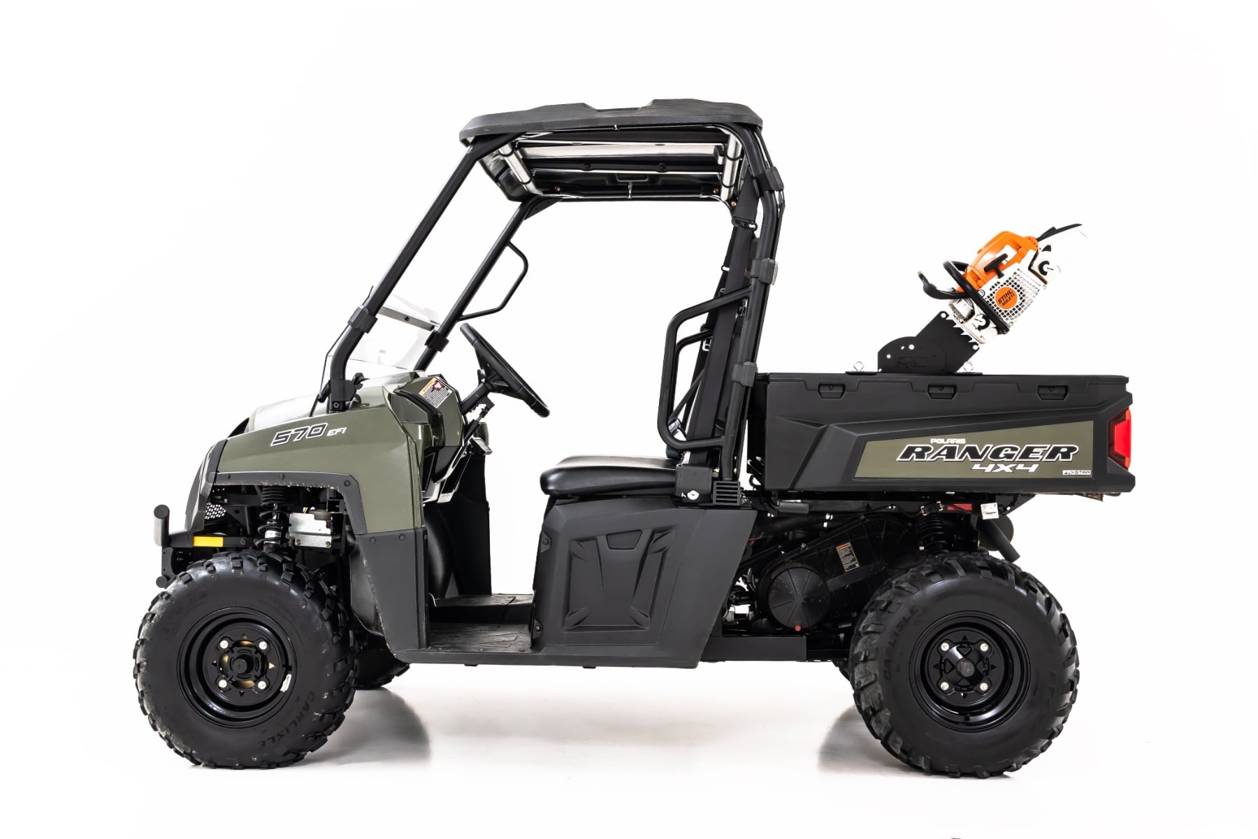 Rough Country Chainsaw Carrier Bed Side Mount Multiple Makes & Models (Polaris/Can-Am)