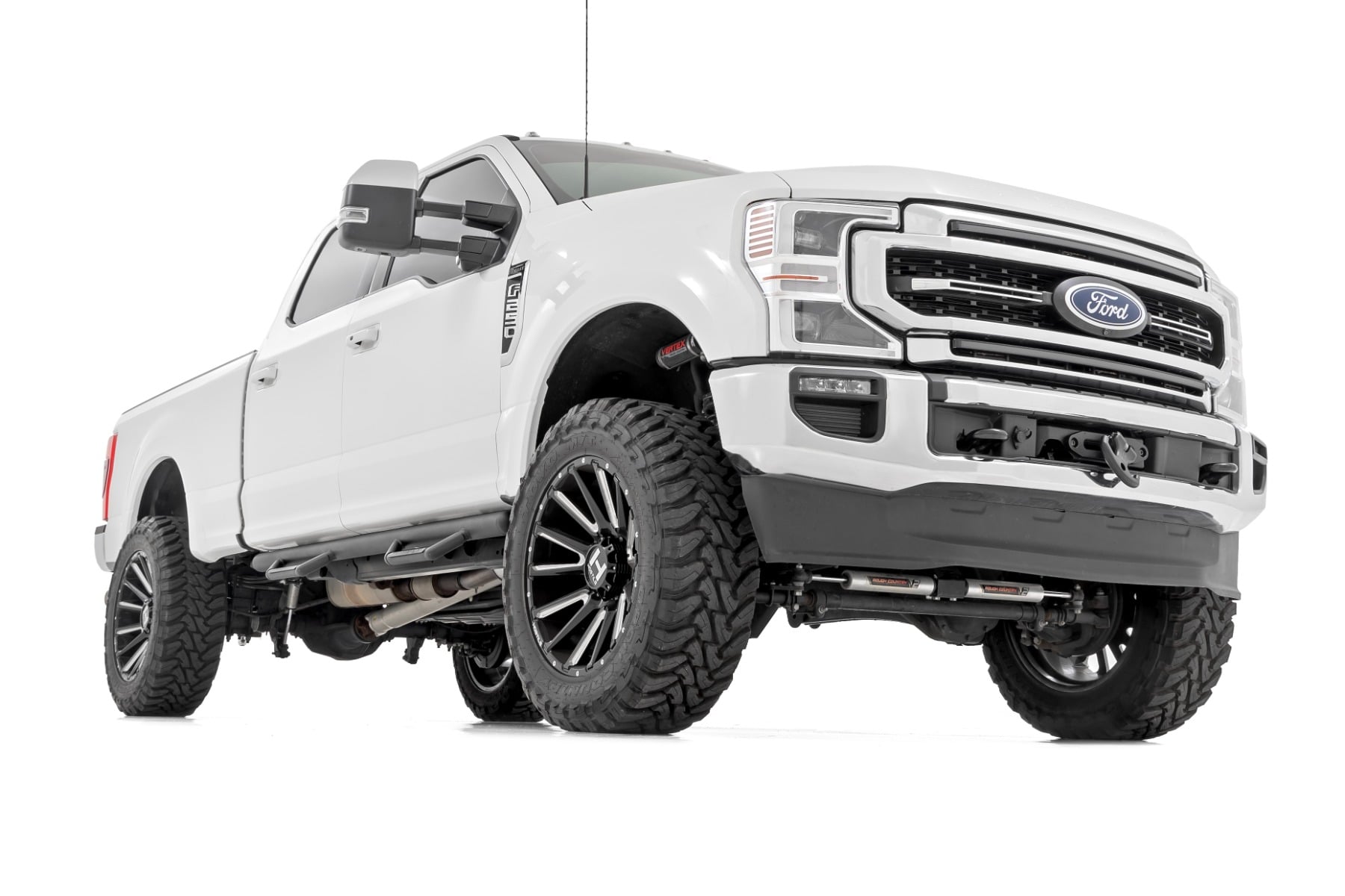 Rough Country 3 Inch Coilover Conversion Upgrade Kit Diesel Ford F-250/F-350 Super Duty (05-22)
