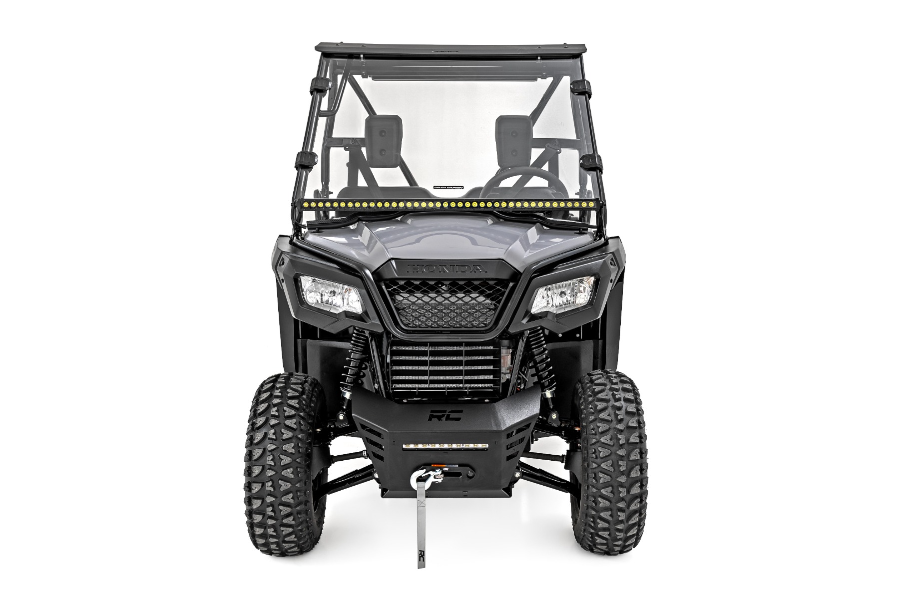 Rough Country Full Windshield Scratch Resistant Honda Pioneer 520