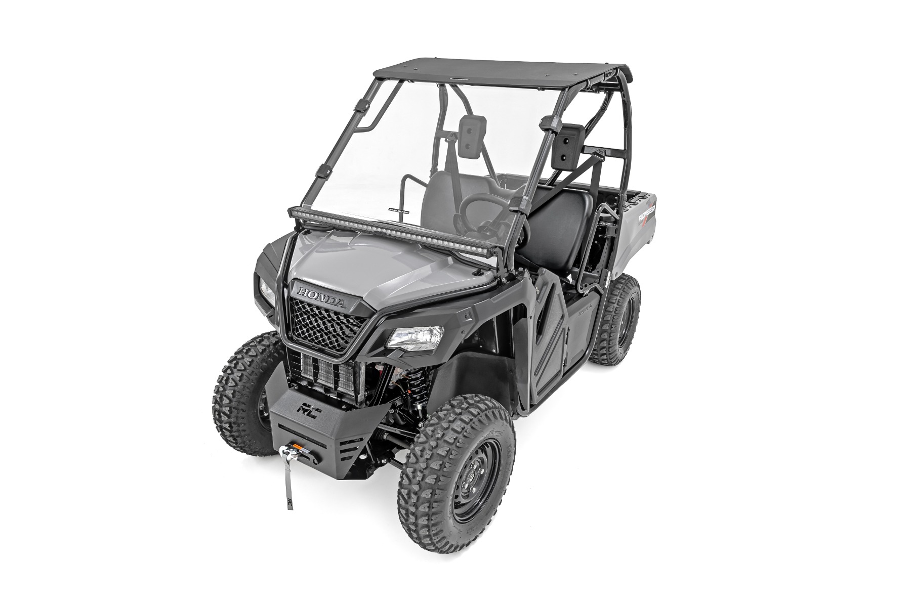 Rough Country Full Windshield Scratch Resistant Honda Pioneer 520