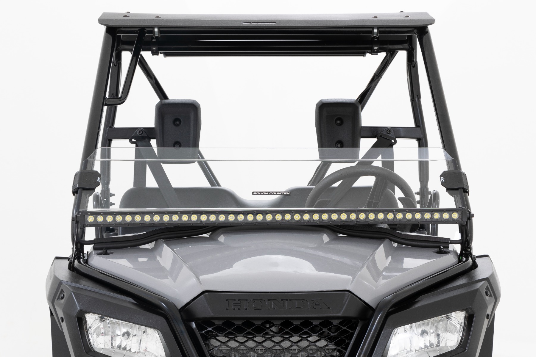 Rough Country LED Light Cage Mount 40β³ Black Honda Pioneer 520