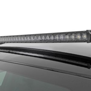 Rough Country LED Light Kit Roof Mount 40β³ Black Single Row Jeep Cherokee KL (14-23)