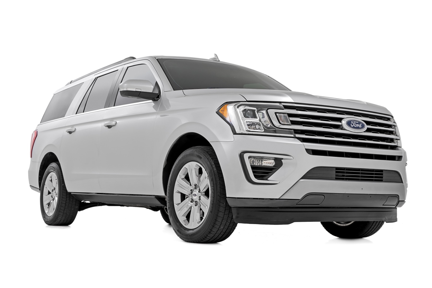 Rough Country Power Running Boards Dual Electric Motor Ford Expedition 2WD/4WD (18-26)