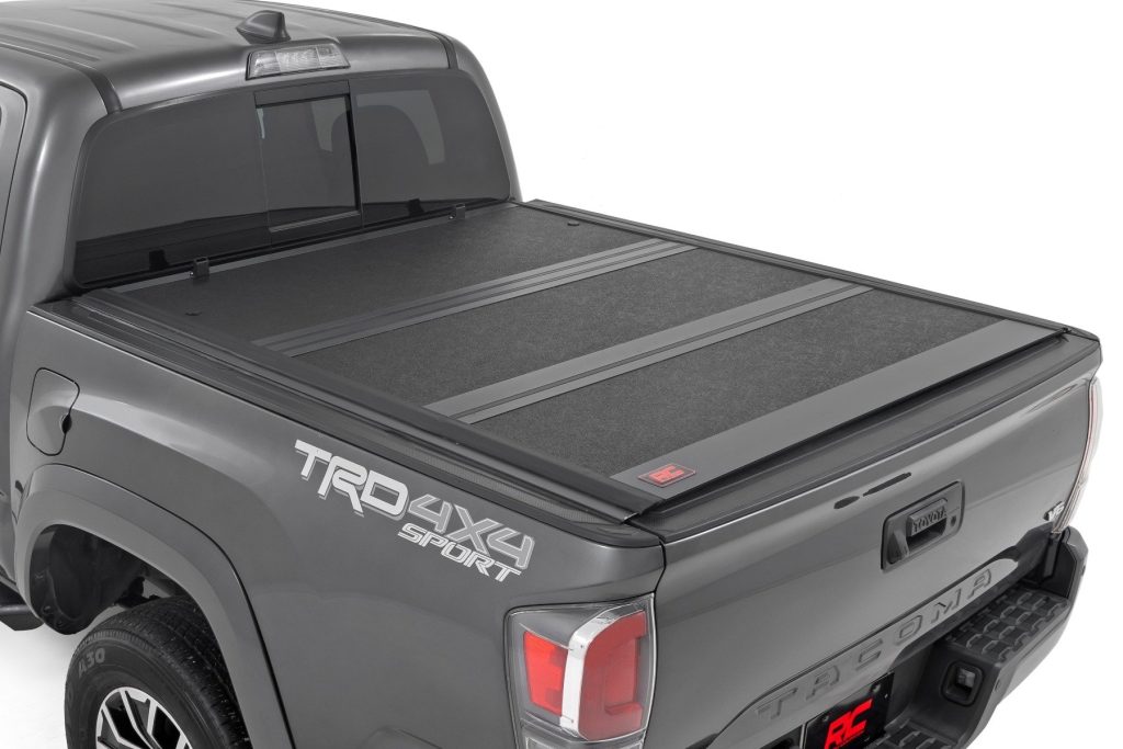 Rough Country Hard Low Profile Bed Cover 6′ Bed Toyota Tacoma 2WD/4WD (2016-2023)
