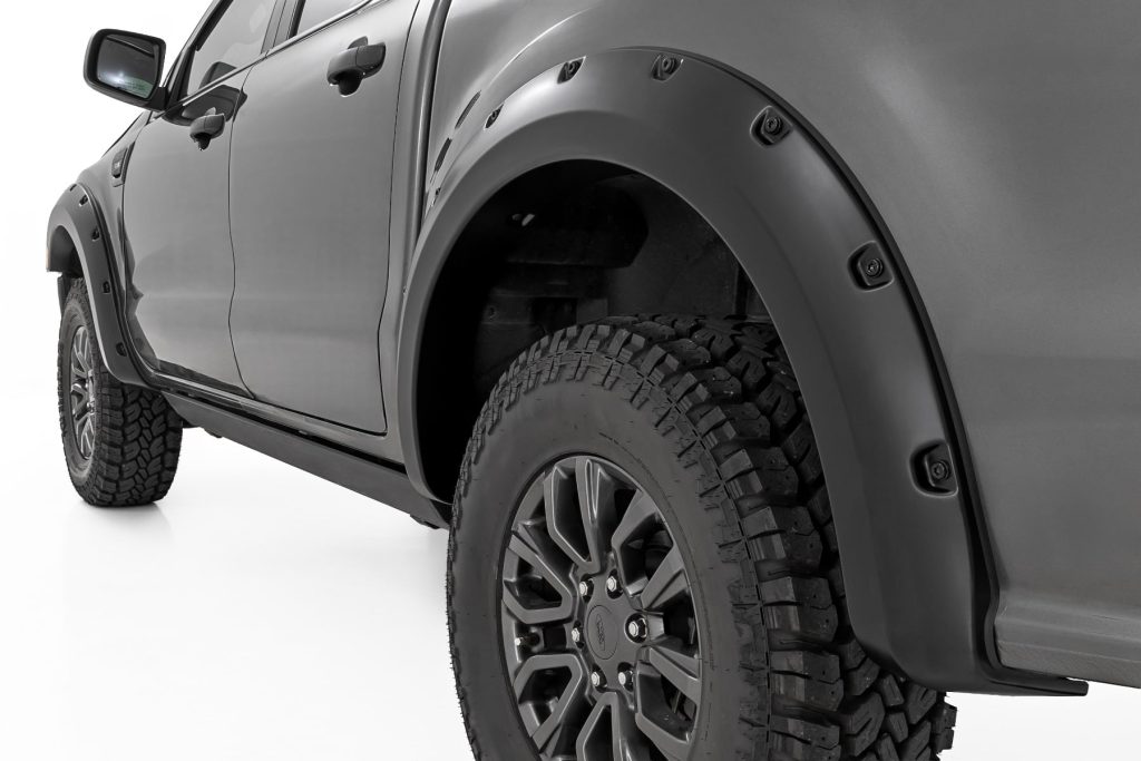 Rough Country Pocket Fender Flares 5′ Bed Ford Ranger 2WD/4WD (2019-2023)