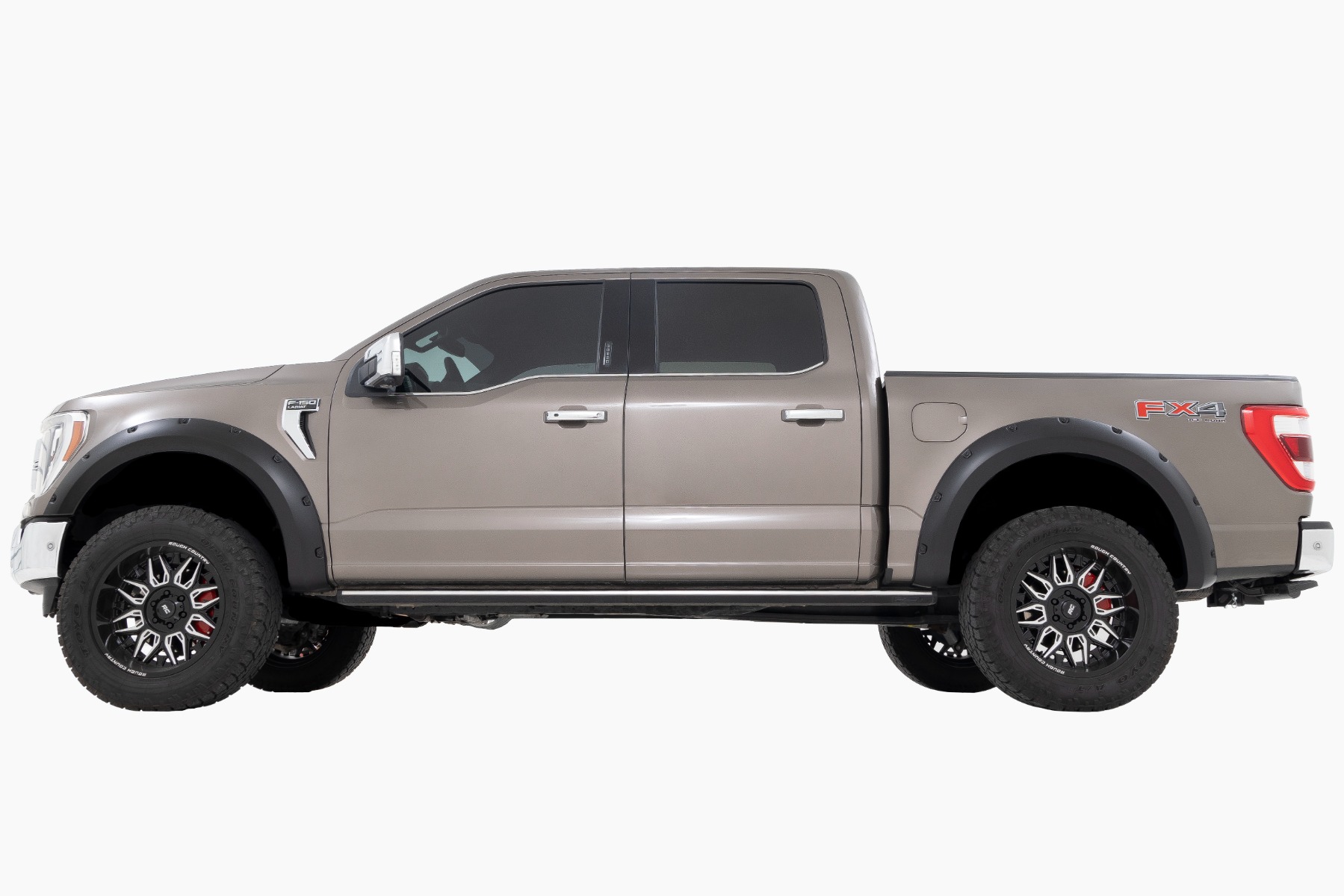 Rough Country Pocket Fender Flares LJ Darkened Bronze Ford F-150 2WD/4WD (2021-2026)