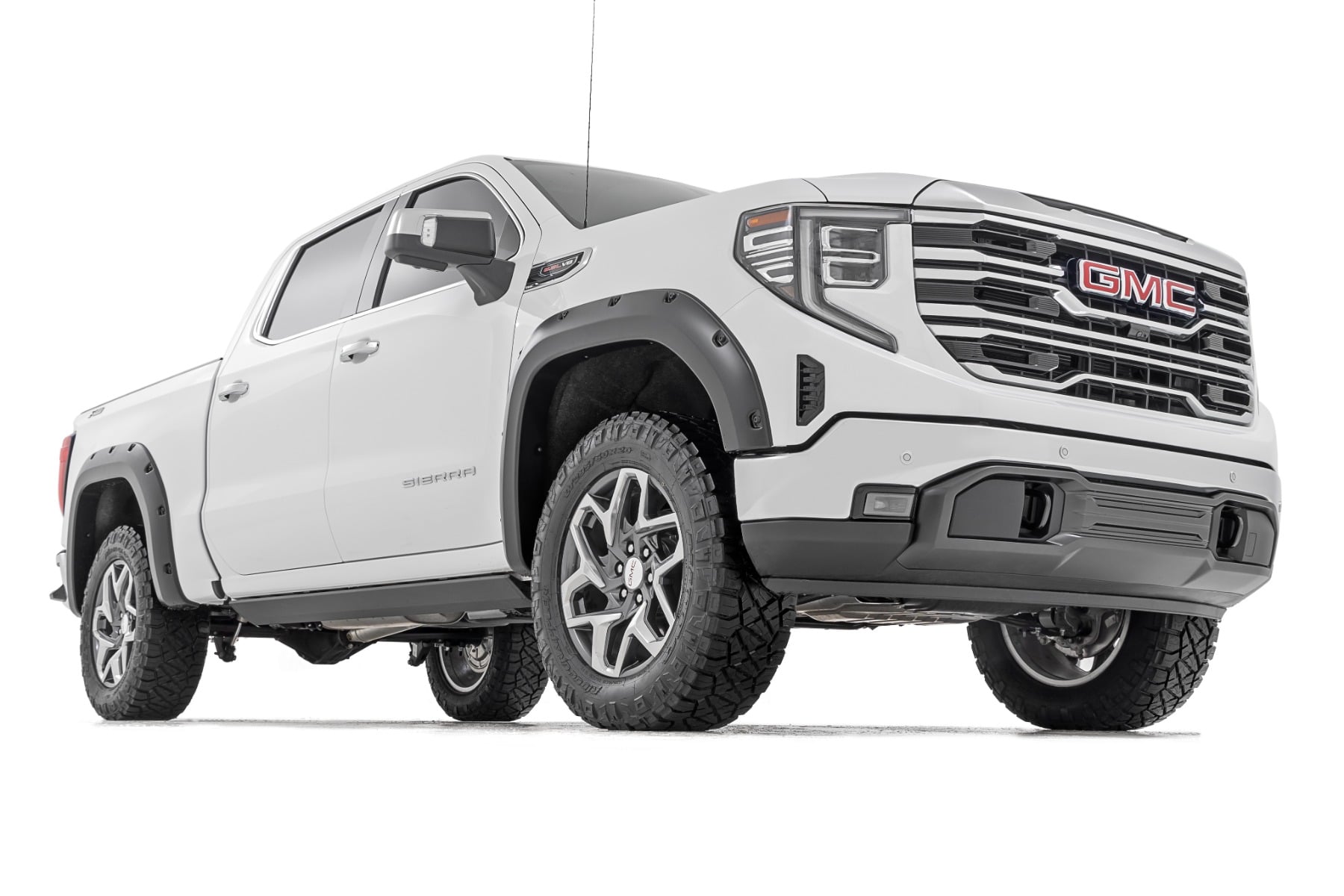 Rough Country Pocket Fender Flares G7C Cardinal Red GMC Sierra 1500 2WD/4WD (2019-2026)
