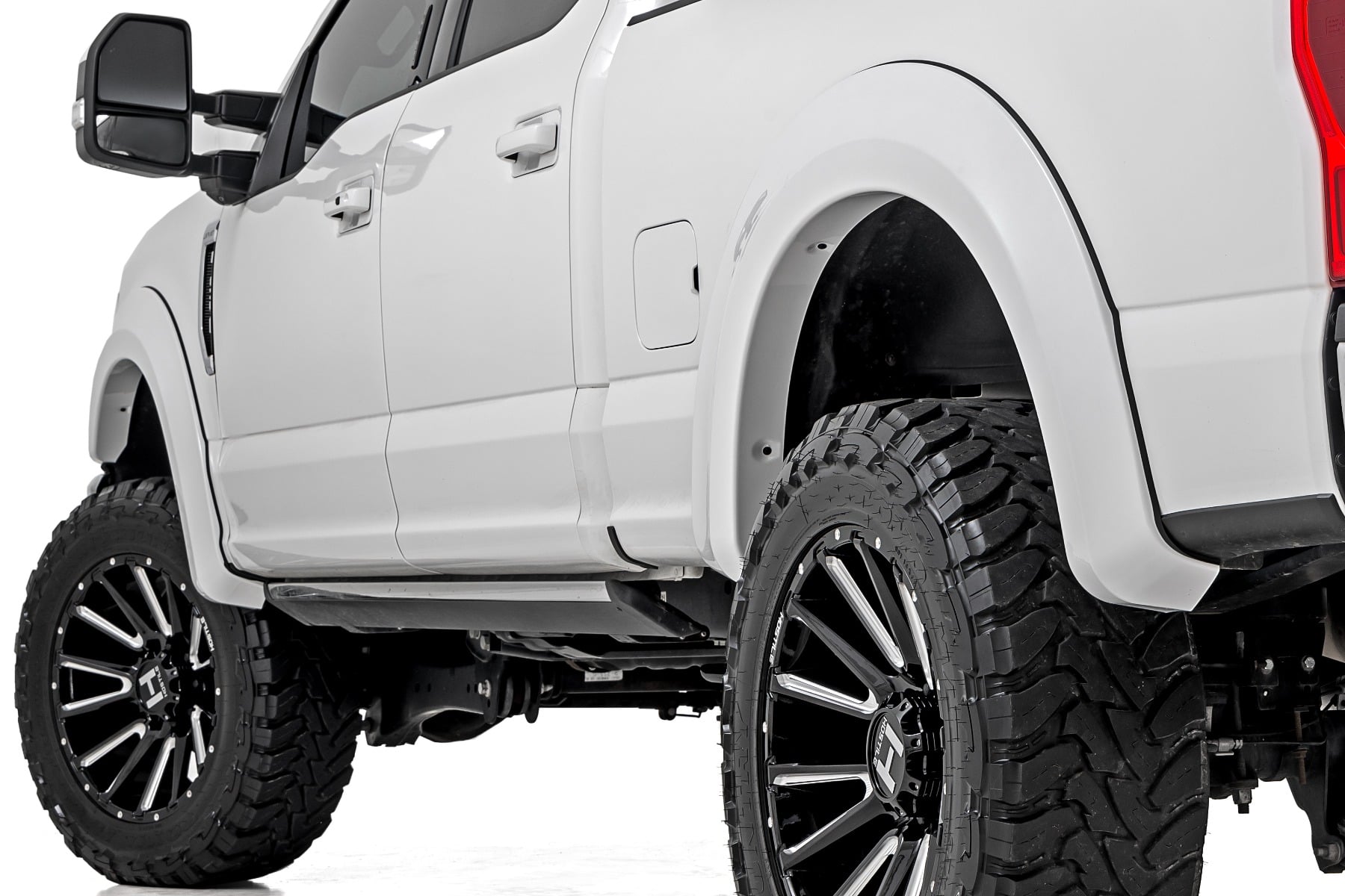 Rough Country Sport Fender Flares YZ Oxford White Ford F-250/F-350 Super Duty (17-22)