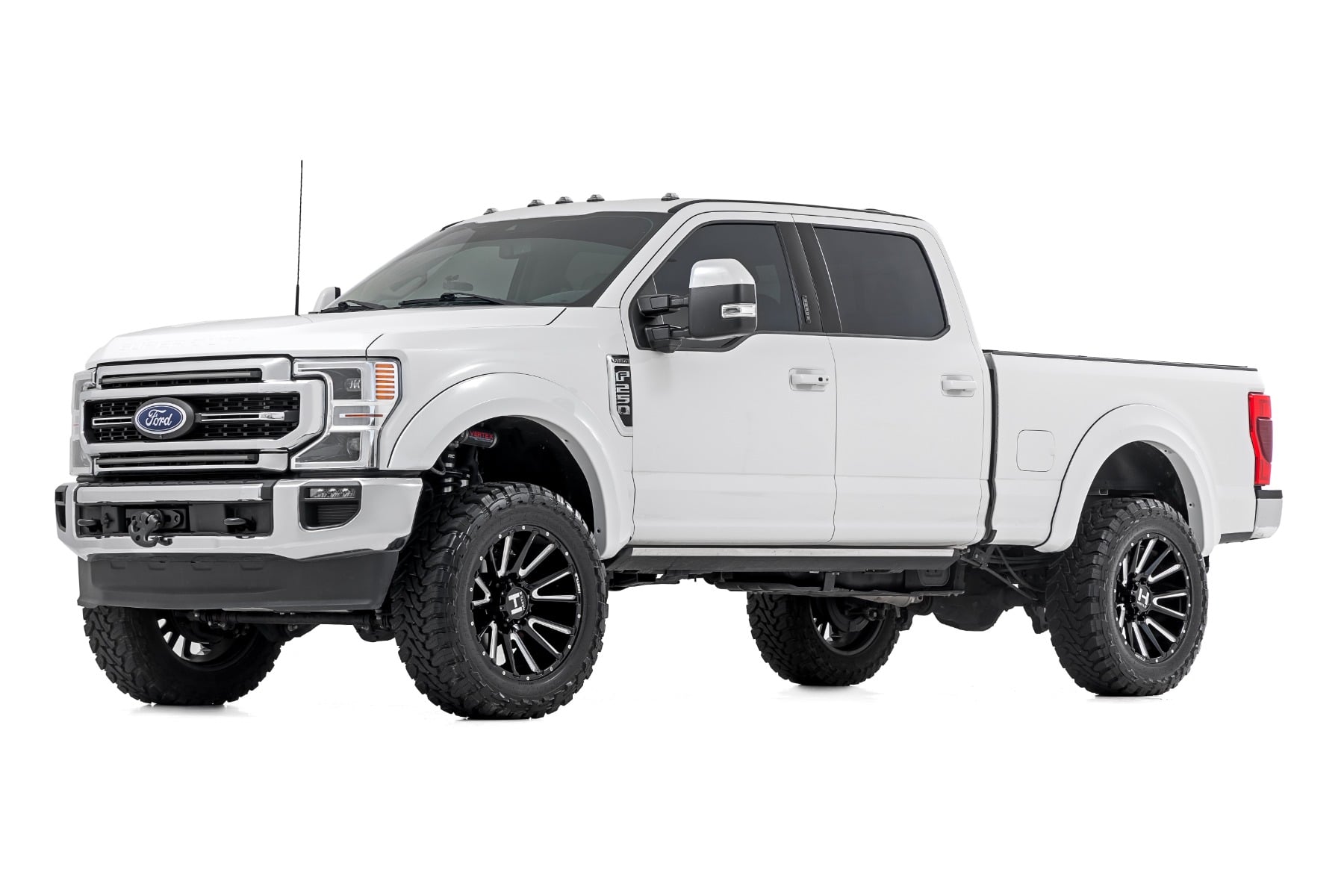 Rough Country Sport Fender Flares YZ Oxford White Ford F-250/F-350 Super Duty (17-22)