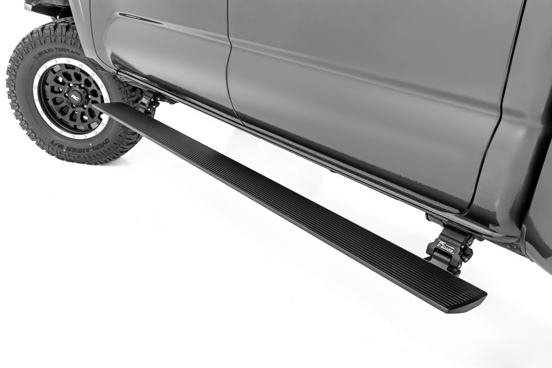 Rough Country Power Running Boards Dual Electric Motor Double Cab Toyota Tacoma (05-23)
