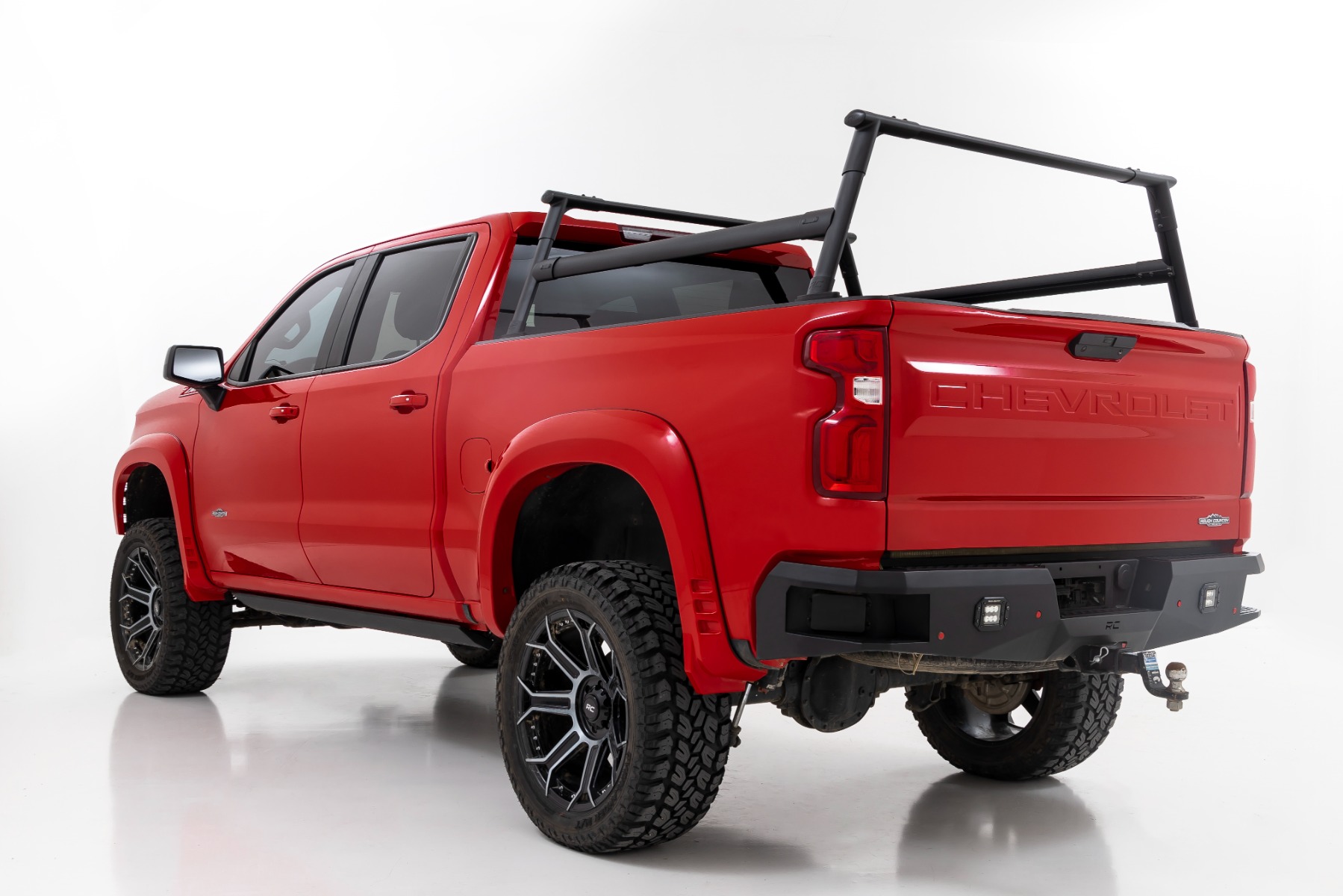 Bed Rack | Full Rack | Aluminum | Chevy Silverado 1500 2WD/4WD (2019-2026) — Rough Country