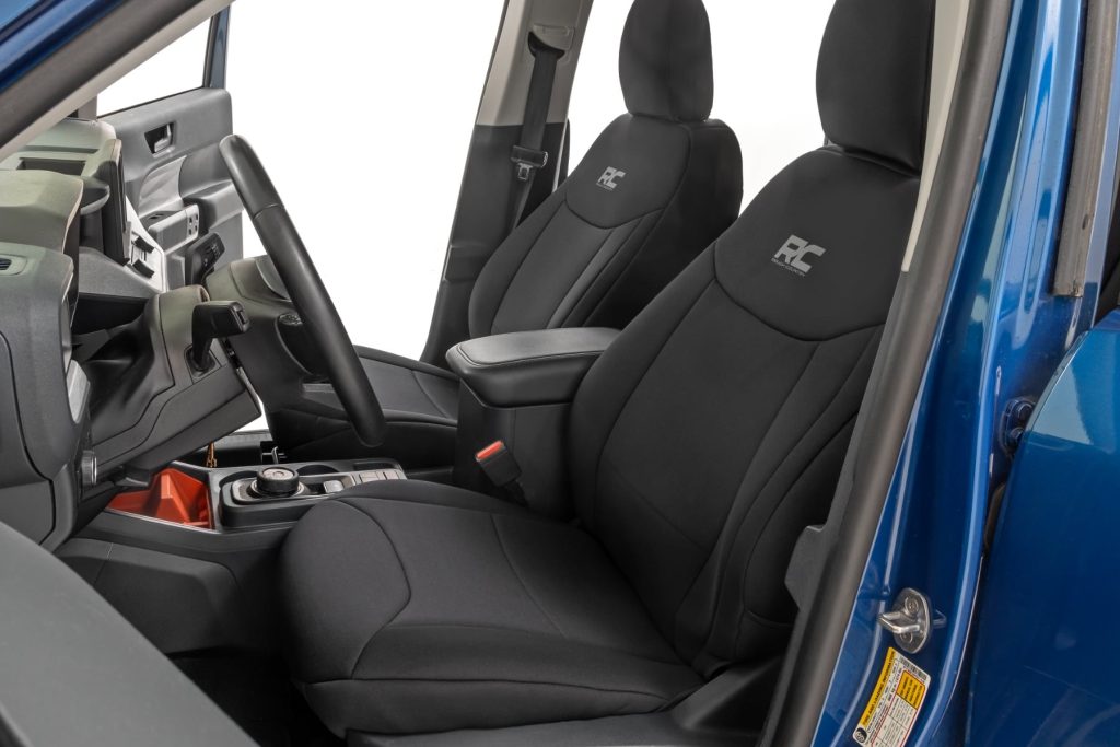 Rough Country Seat Covers FR & RR W/O Armrest Crew Cab Ford Maverick 2WD/4WD (22-26)