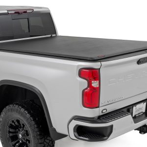 Rough Country Soft Roll Up Bed Cover 6β9β³ Bed Chevy/GMC 2500HD/3500HD (20-26)