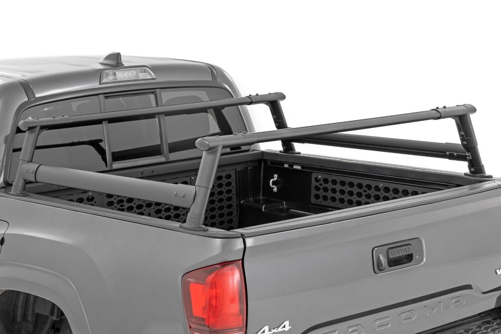 Rough Country Bed Rack Half Rack Aluminum Toyota Tacoma 2WD/4WD (2005-2023)