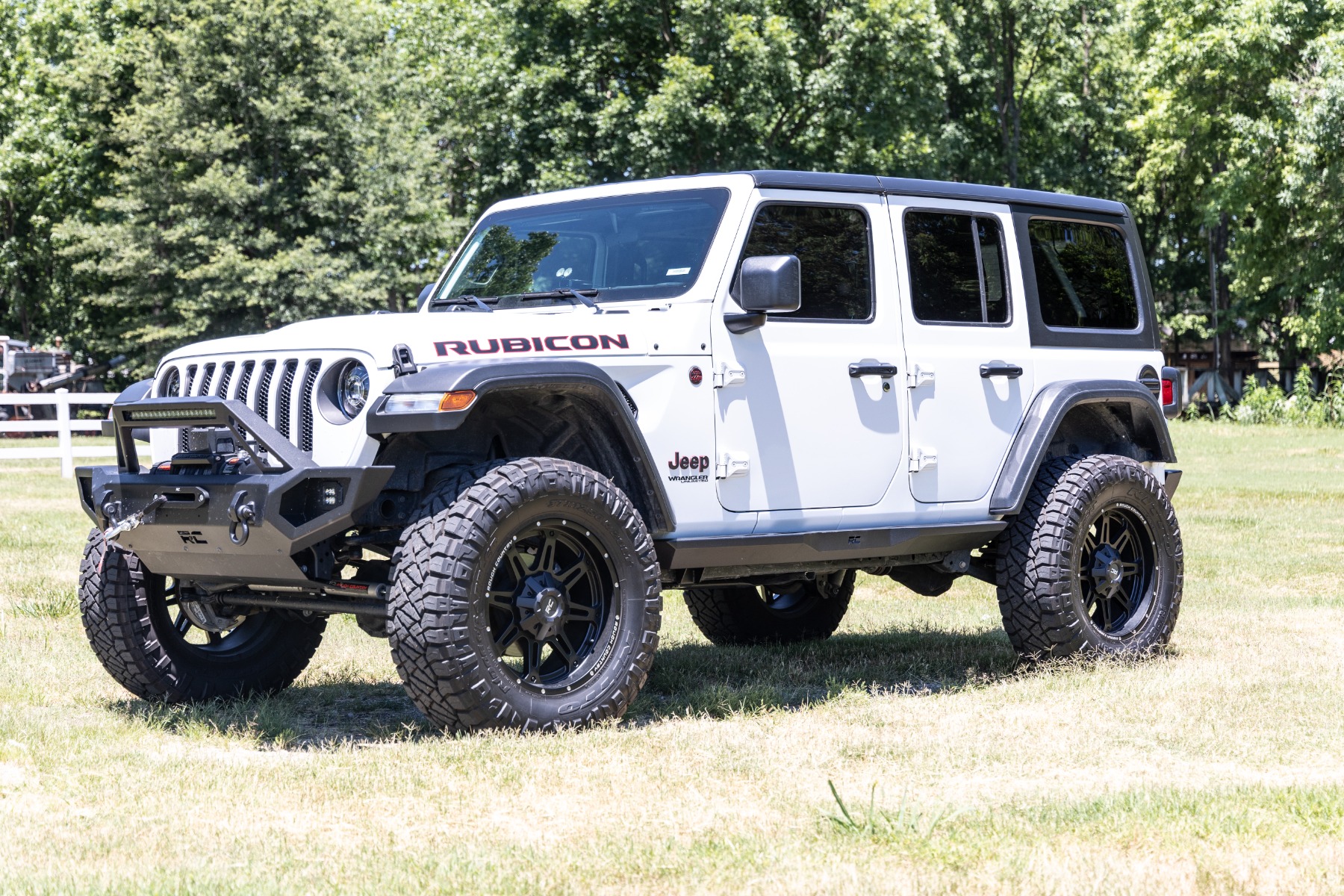 Rough Country 3.5 Inch Lift Kit C/A Drop FR D/S Jeep Wrangler Unlimited 4WD (24-26)
