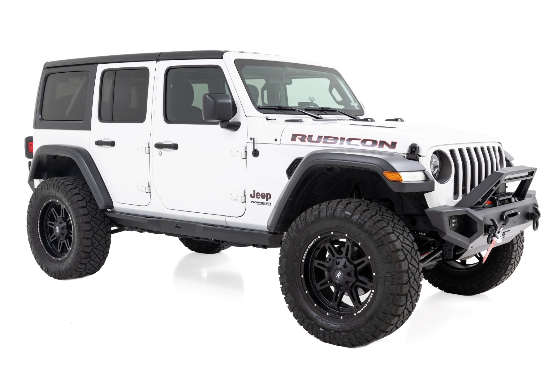 Rough Country 3.5 Inch Lift Kit C/A Drop FR D/S Jeep Wrangler Unlimited 4WD (24-26)