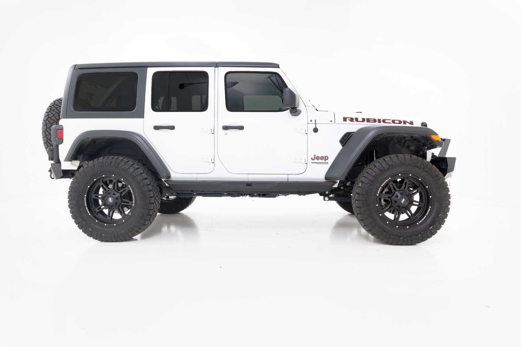 Rough Country 3.5 Inch Lift Kit C/A Drop FR D/S Jeep Wrangler Unlimited 4WD (24-26)