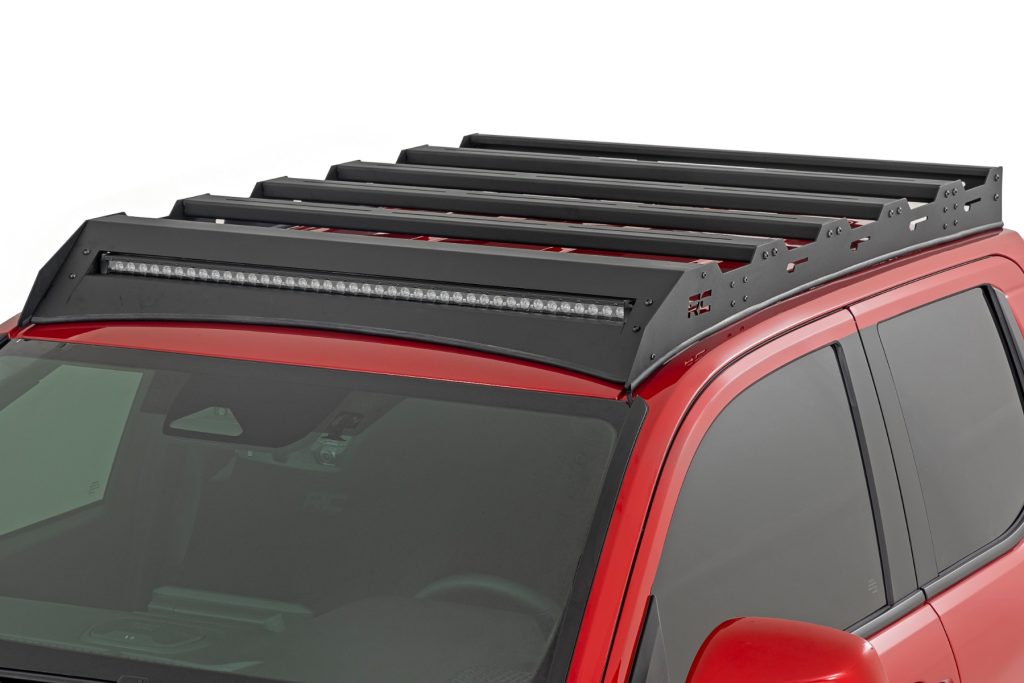 Rough Country Roof Rack 40″ Black LED Toyota Tacoma 2WD/4WD (2024-2026)