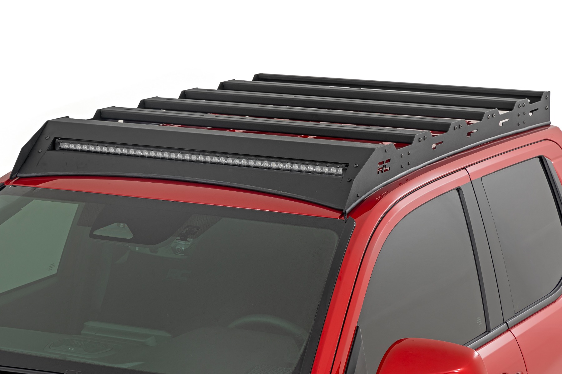 Rough Country Roof Rack 40β³ Black LED Toyota Tacoma 2WD/4WD (2024-2026)