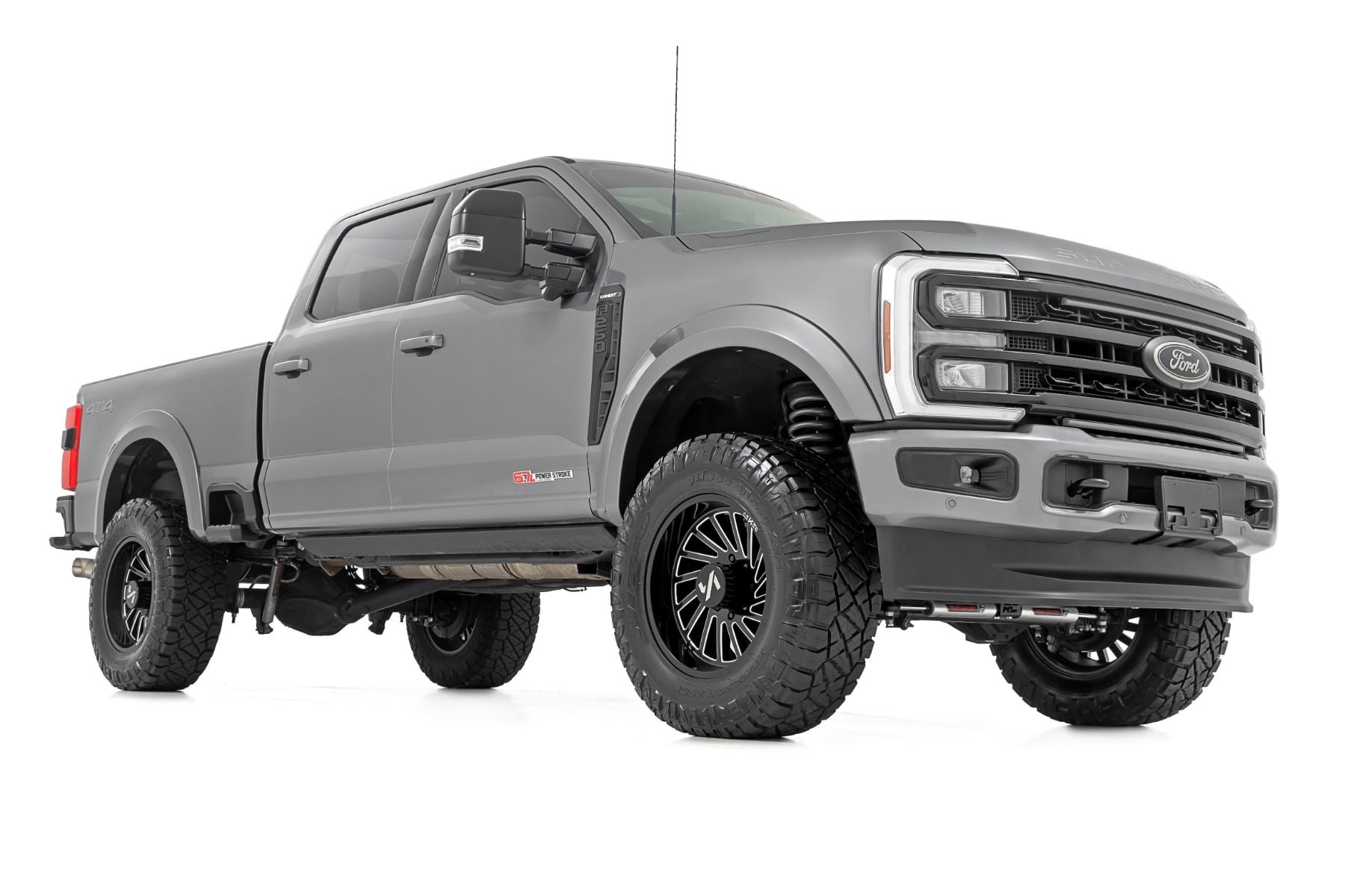 Rough Country Sport Fender Flares Z1 Oxford White Ford F-250/F-350 Super Duty (23-26)