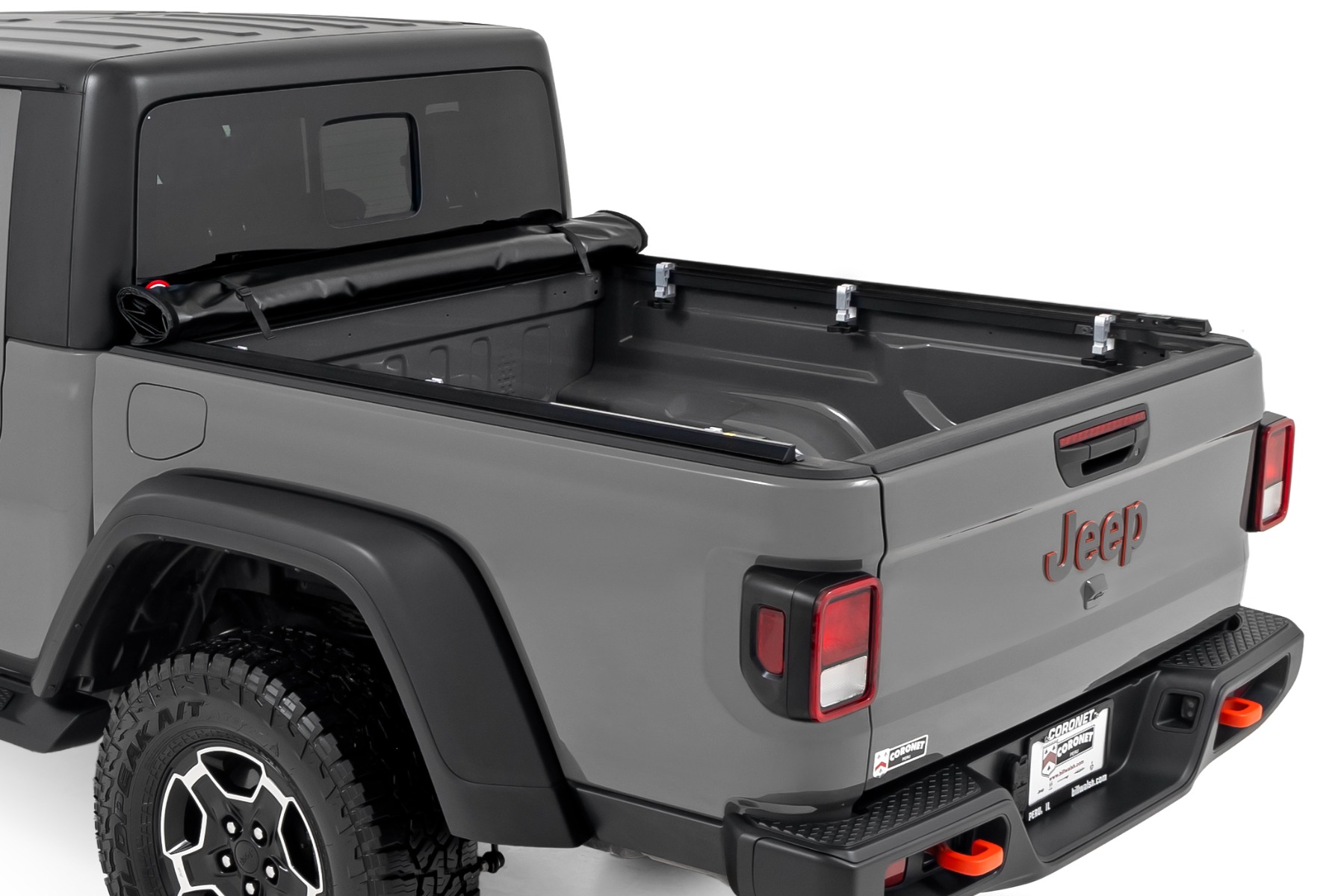 Rough Country Soft Roll Up Bed Cover 5 Bed Jeep Gladiator JT 4WD (2020-2026)