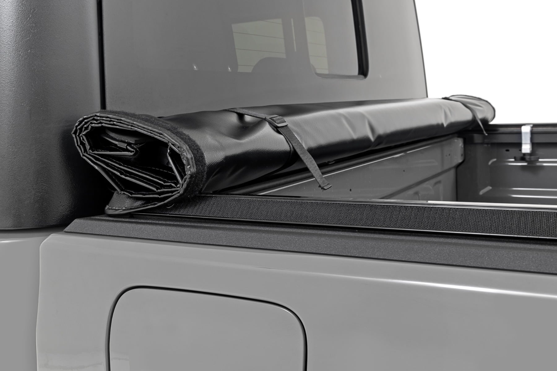 Rough Country Soft Roll Up Bed Cover 5 Bed Jeep Gladiator JT 4WD (2020-2026)