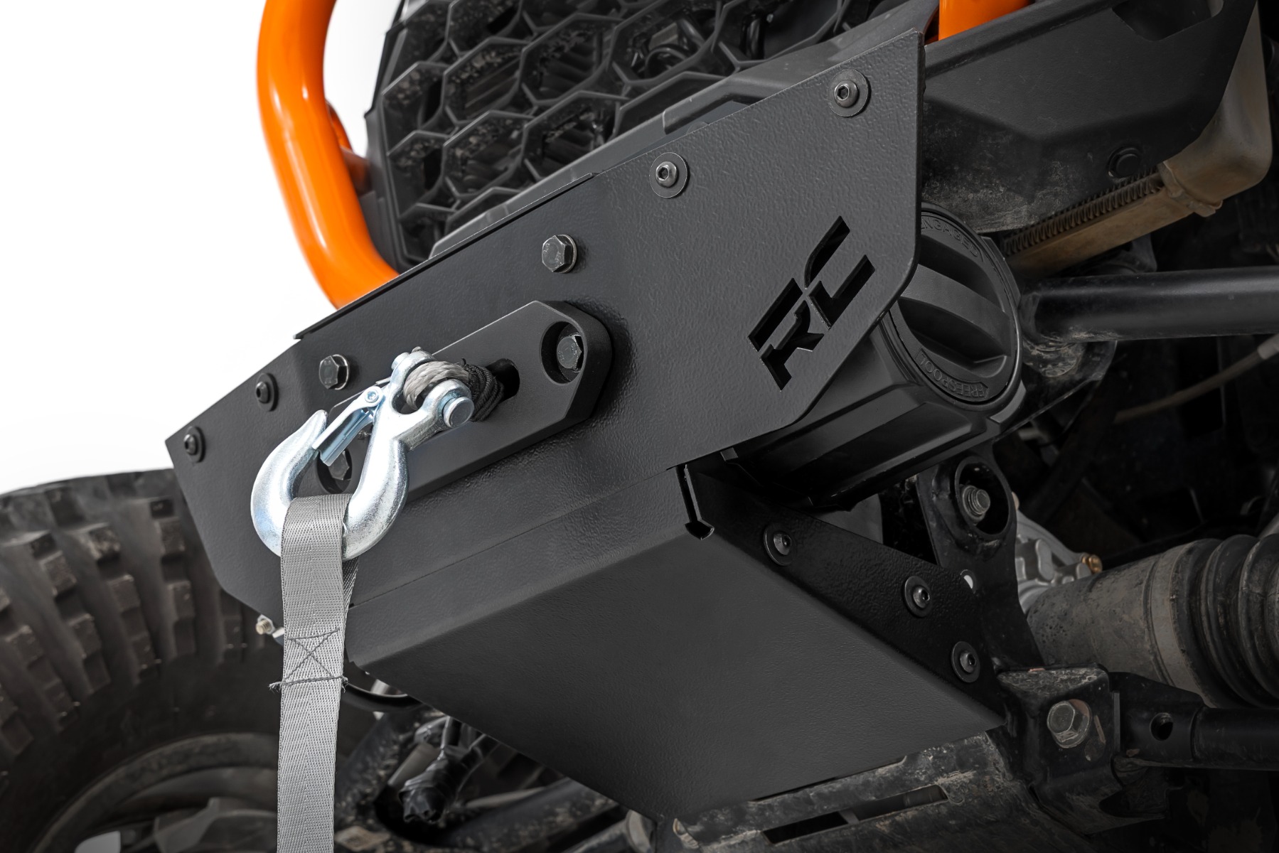 Rough Country Winch Mount Front RS6500S Polaris RZR XP1000-4 (2024)