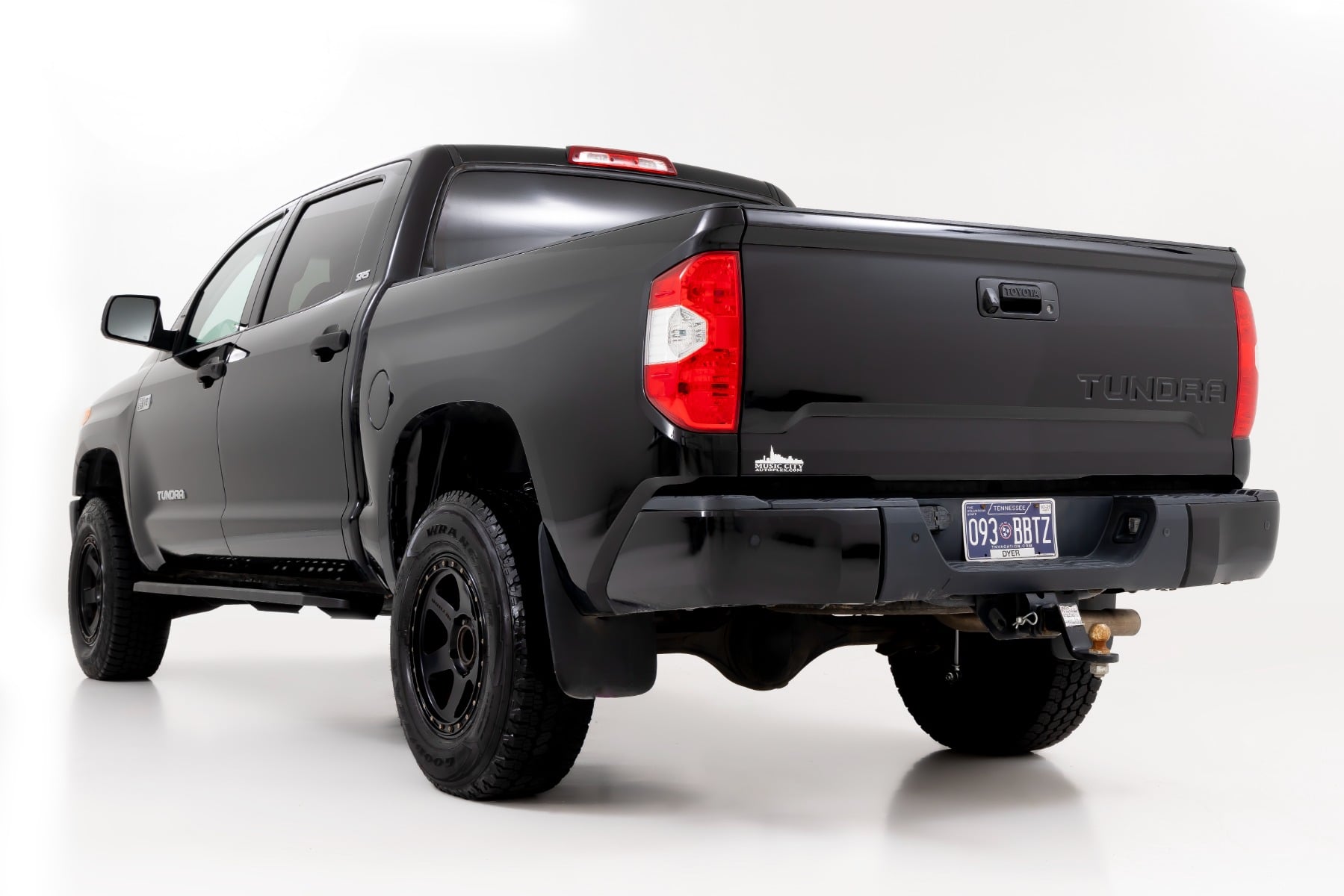 Rough Country RPT2 Running Board Crew Cab Black Toyota Tundra 2WD/4WD (2007-2021)