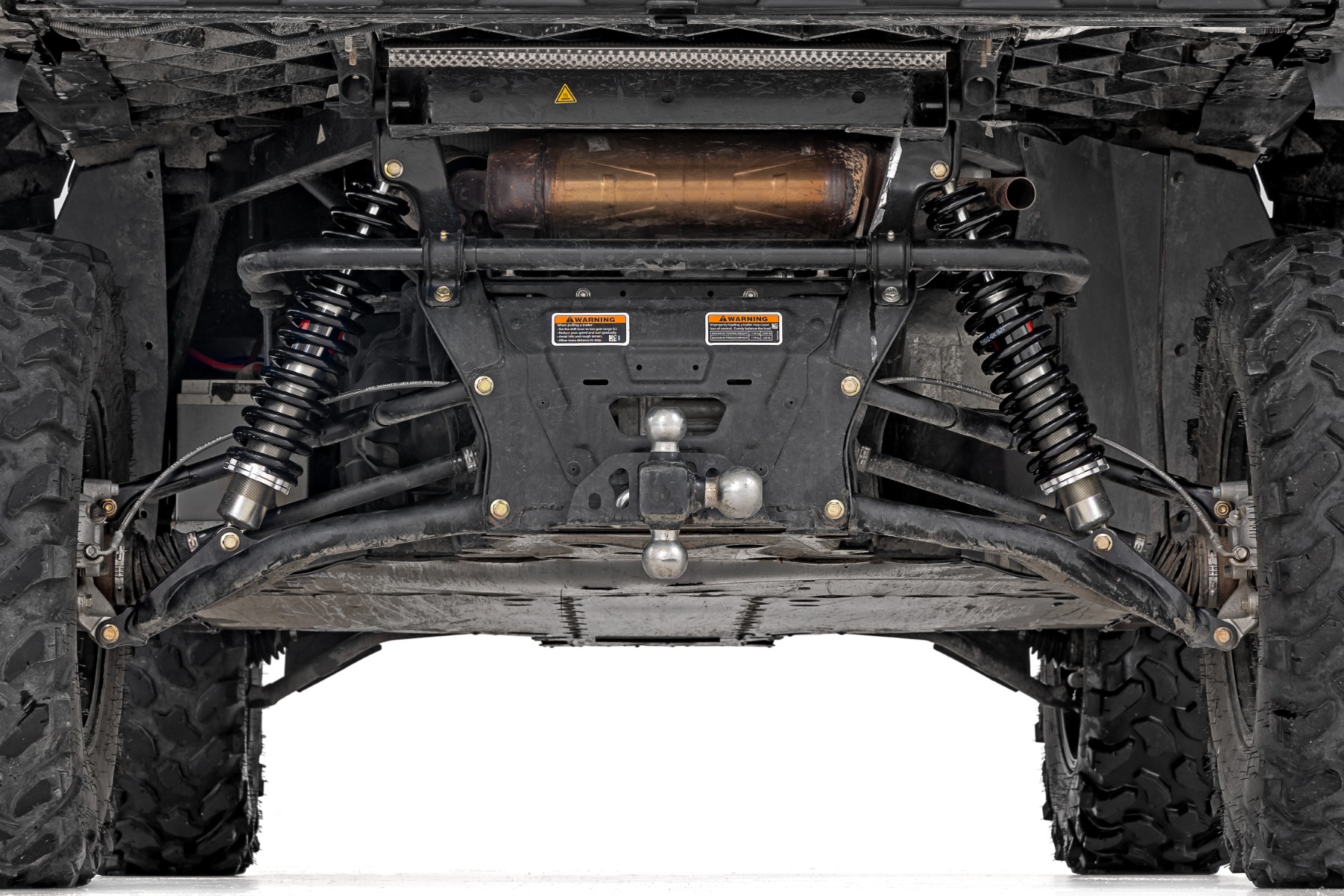 Rough Country Adjustable Suspension Lift Kit Ride Height Adjust Can-Am Defender MAX HD10/PRO HD10