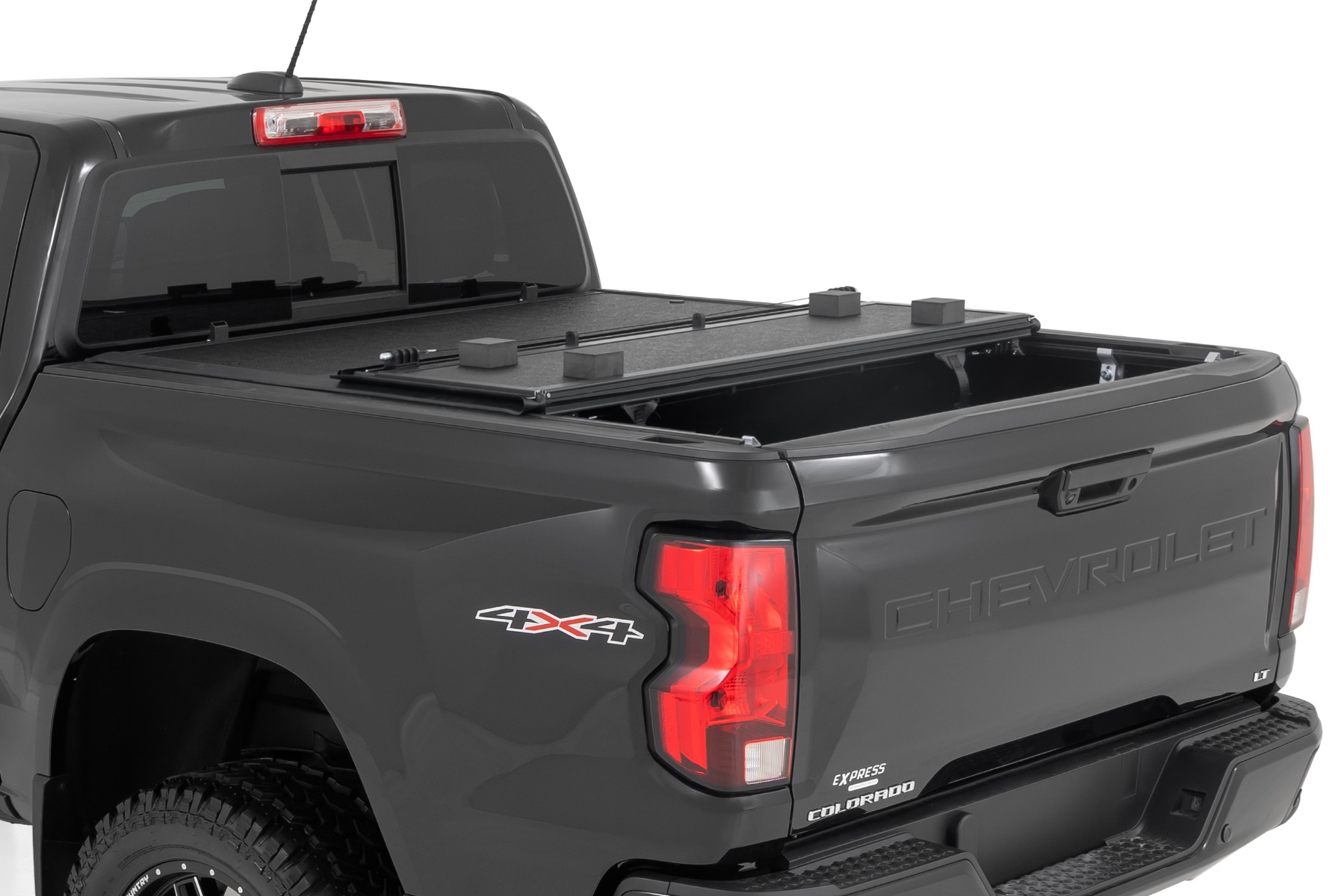 Rough Country Hard Low Profile Bed Cover 5β² Bed Chevy/GMC Canyon/Colorado (15-26)