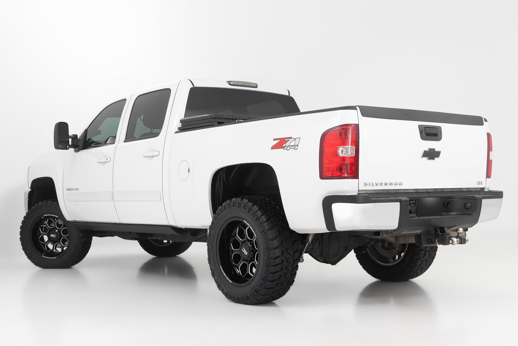Rough Country 96 Series Wheel One-Piece Gloss Black 20x10 8x180 -19mm